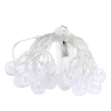 LED bubble ball light strings, transparent ball light strings, Christmas lights, crystal ball light strings, small bulbs, tent outdoor decorative lights Item Picture